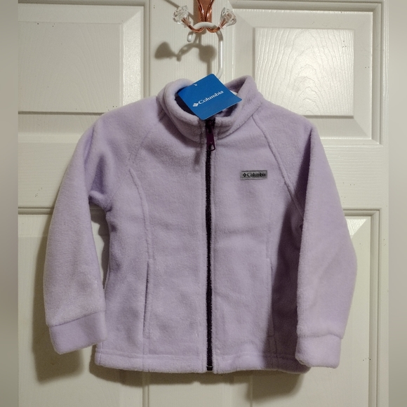 Columbia Toddler Girl's Berrey Ranch Fleece Full Zip Jacket NWT - Picture 1 of 6
